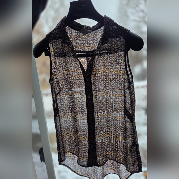 H&M Geometric Patterned Blouse - Multicolor - Picture 2 of 6